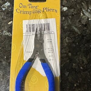 Om Tara Crimping Pliers - Blue Handle